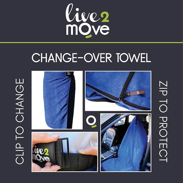 microfibre change over towel and car seat cover