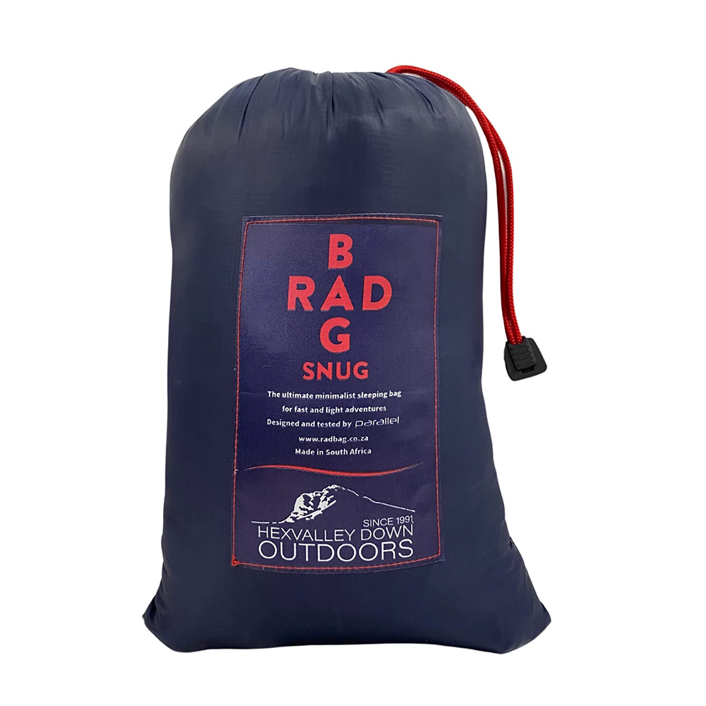 SNUG premium goose down blue sleeping bag