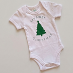 first christmas baby grow onesie