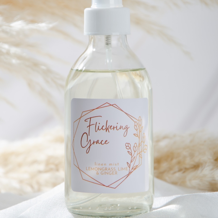 Flickering grace room and linen scent