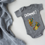 African themed printed baby grow