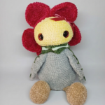 flower crochet plushie