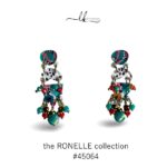 colourful plexiglass handmade earrings
