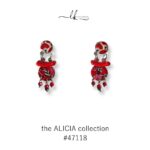 colourful plexiglass handmade earrings