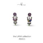 colourful plexiglass handmade earrings