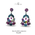 colourful plexiglass handmade earrings