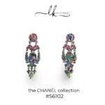 colourful plexiglass handmade earrings