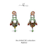 colourful plexiglass handmade earrings