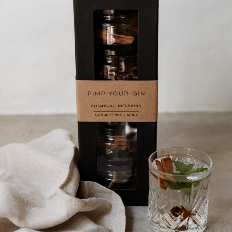 gin botanical infusion gift box