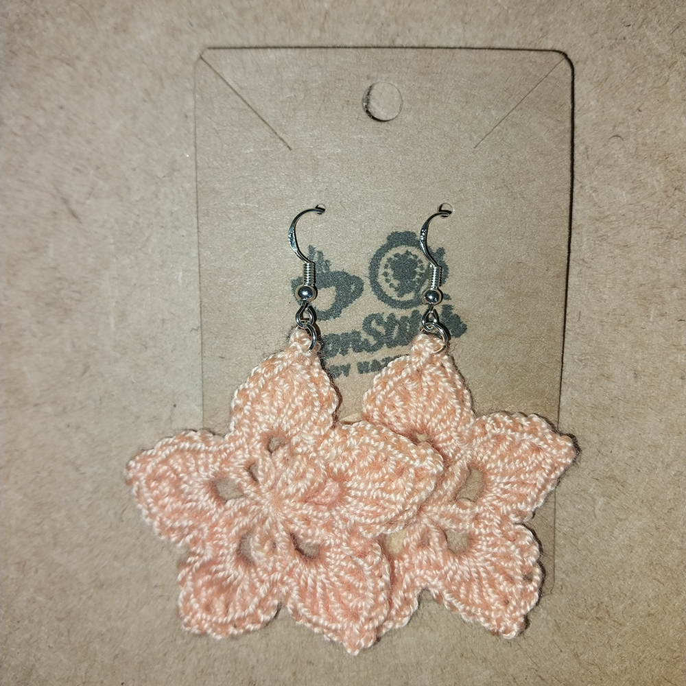 Sunlit Petal Waltz Earrings - Image 2