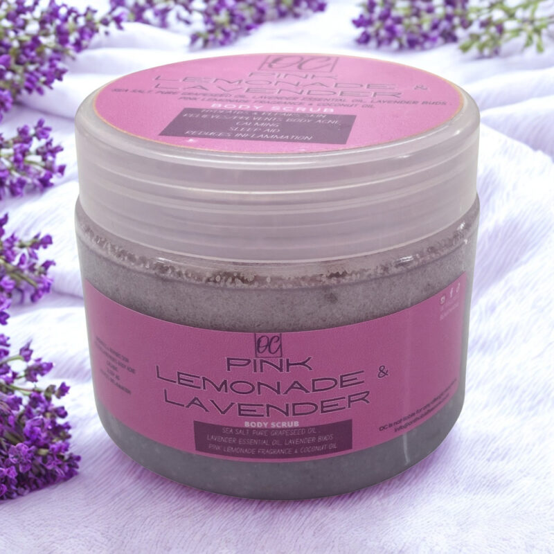 OC Wellness Pink Lemonade and Lavender Scrub