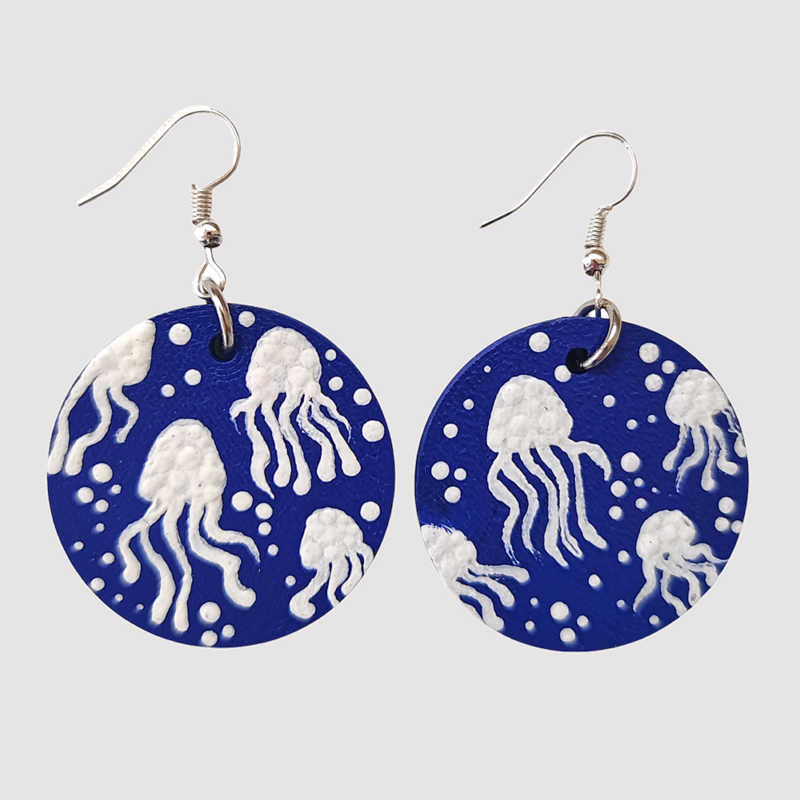 Hand-Painted Earrings
