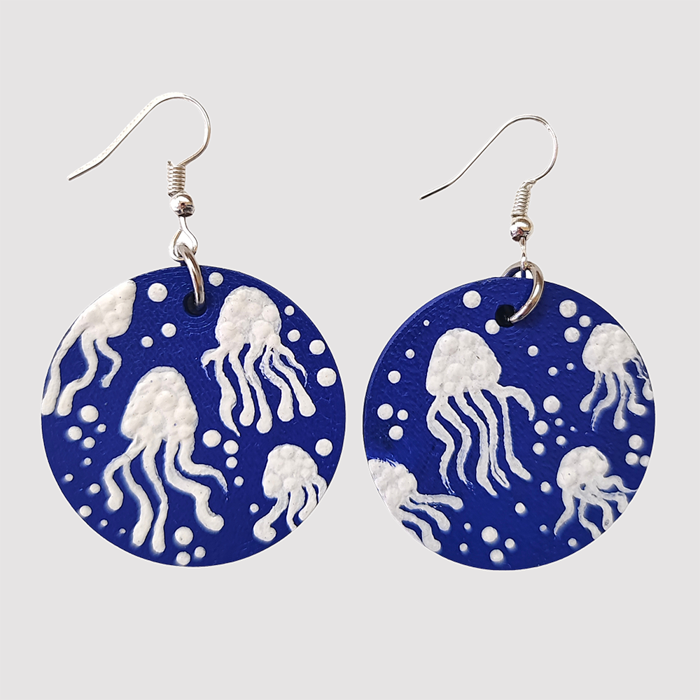 Hand-Painted Earrings