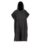 black microfiber changing towel