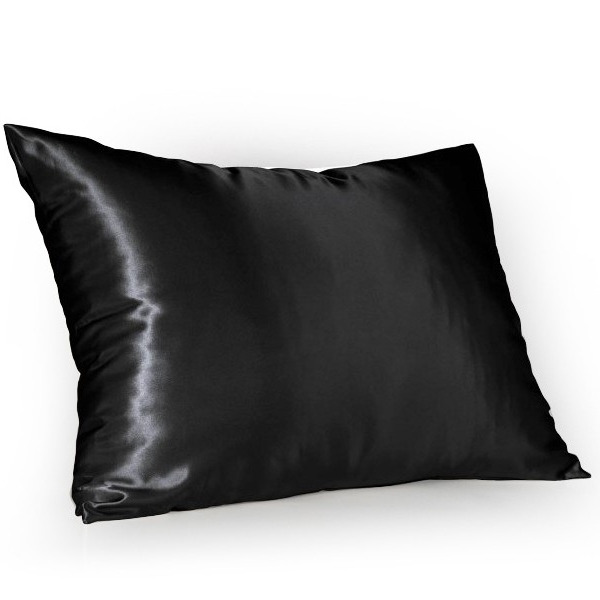 Black Satin Pillowcase - Image 2