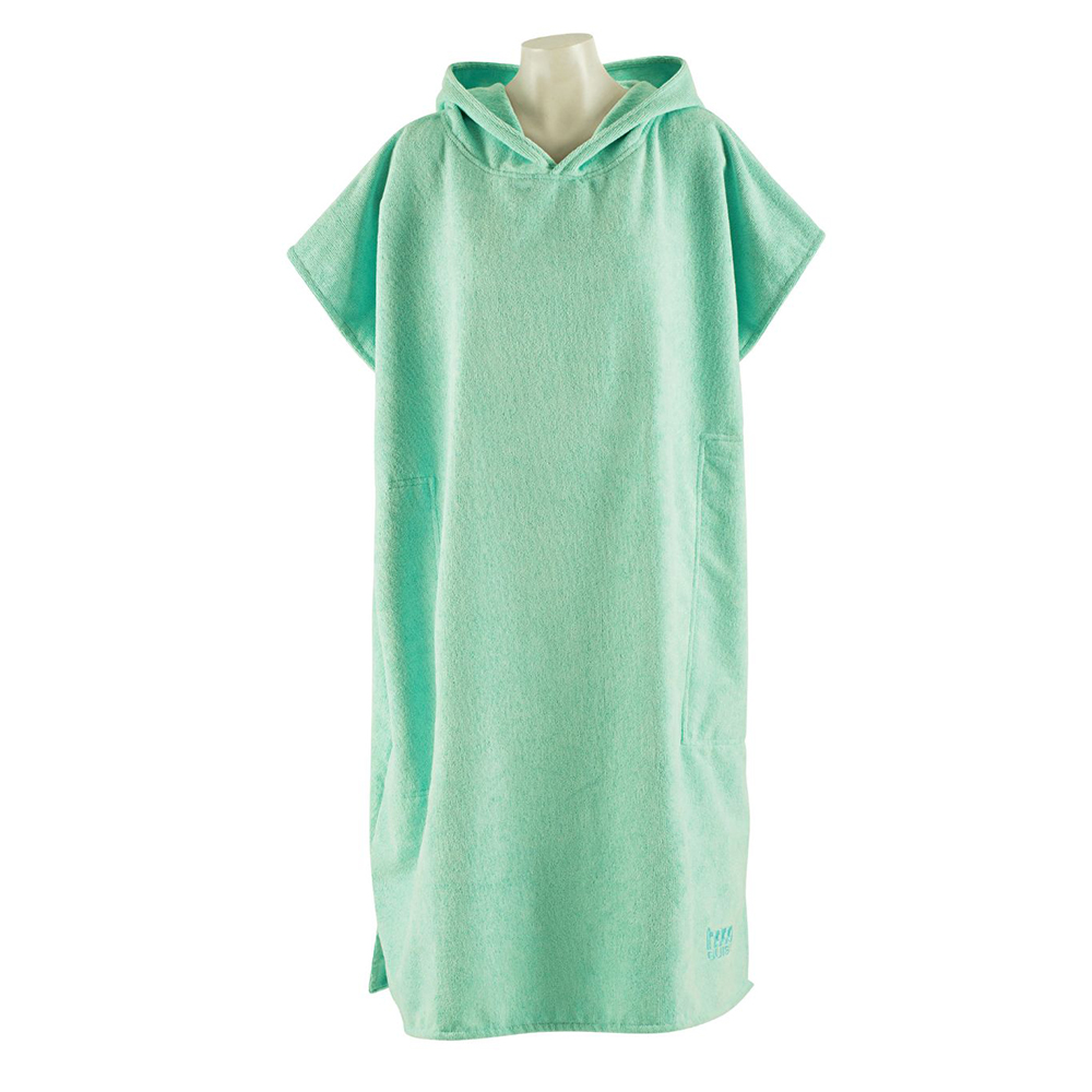 mint green microfiber changing towel