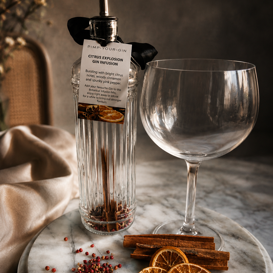 Citrus gin infusions