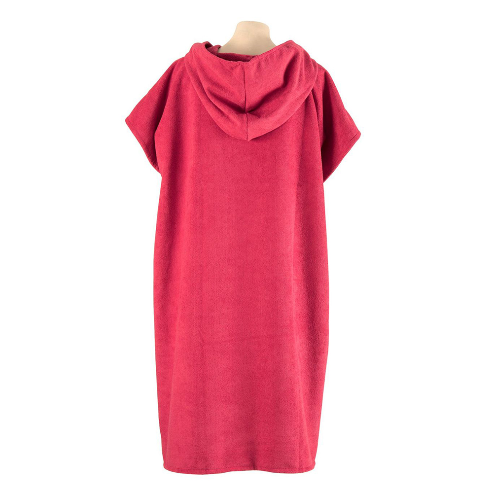 red microfiber changing towel