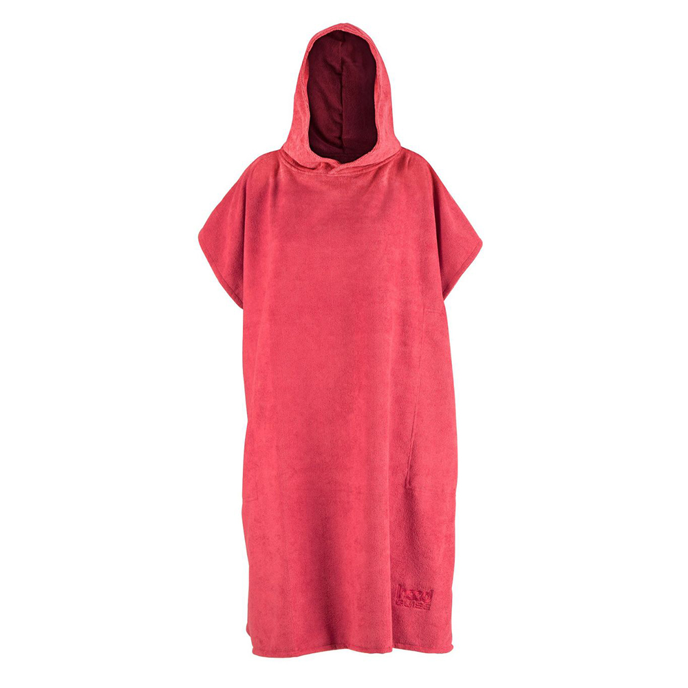 red microfiber changing towel