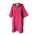quarter zip hooded changing towel