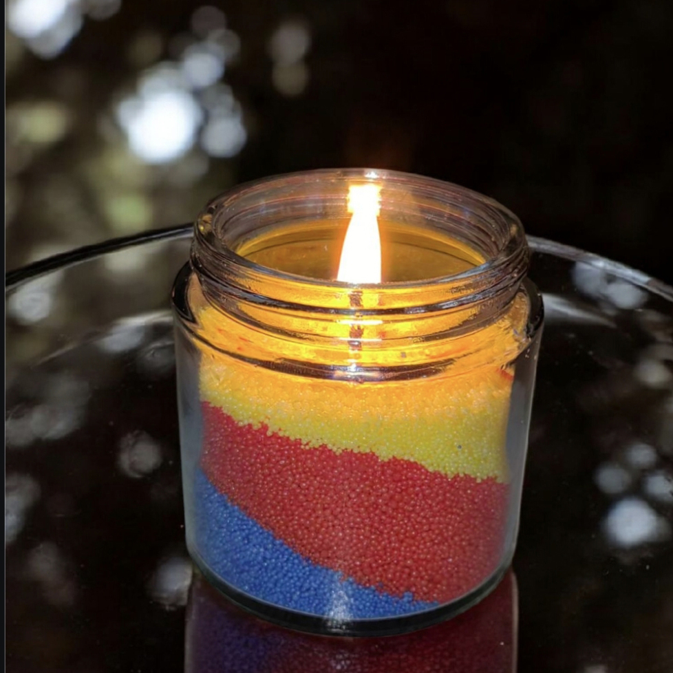 Crystal Candles Sandwax