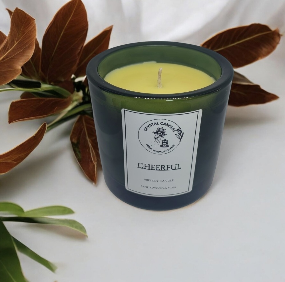 Crystal Candles Soy Wax Candles