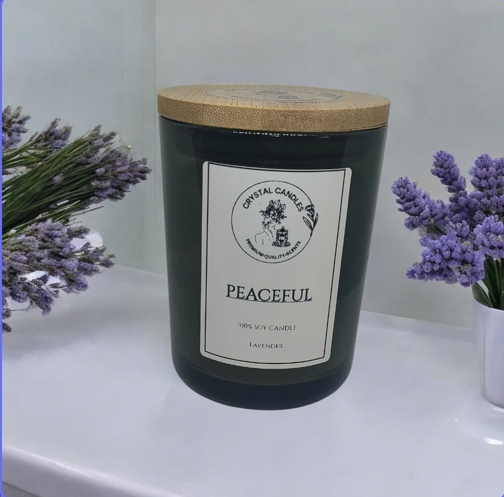 Crystal Candles Soy Wax Candles - Image 2