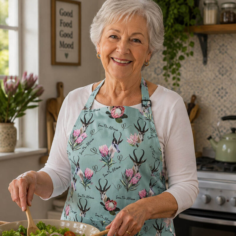 SA Springbuck/Protea Apron