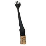 Carved wooden giraffe