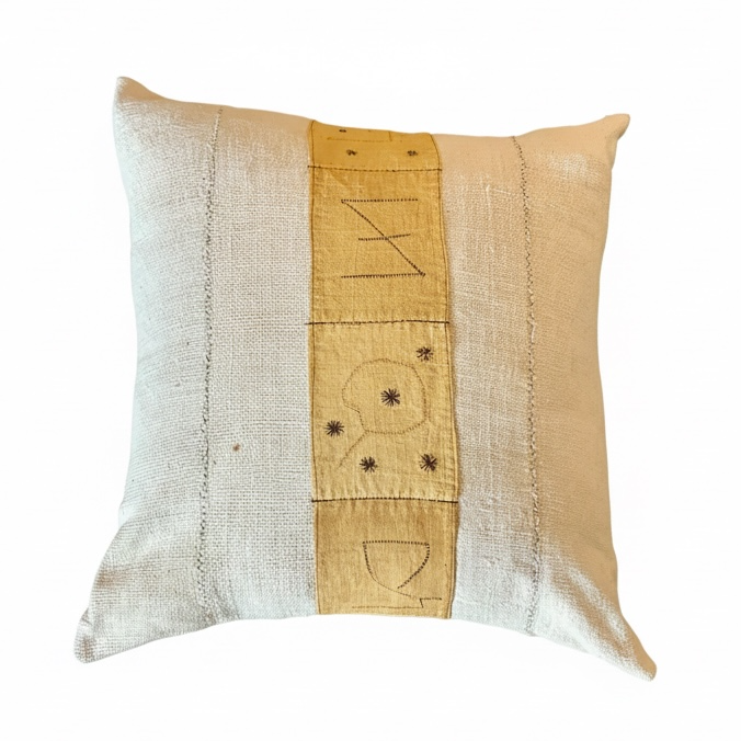 african mudcloth cushion