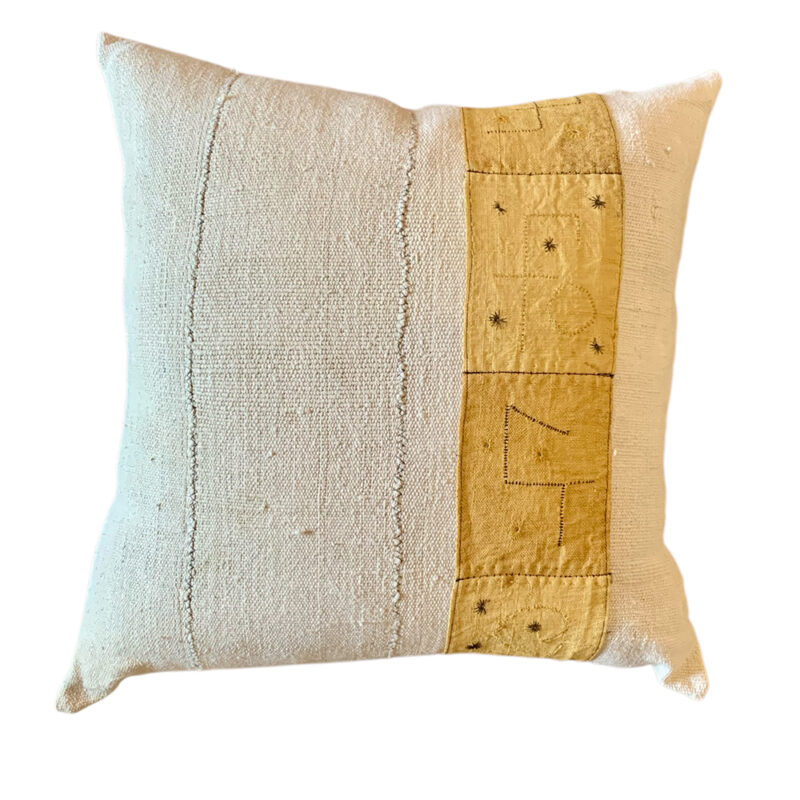 african mudcloth cushion