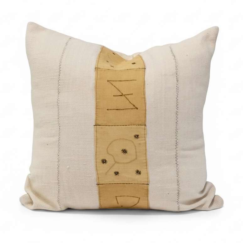 african mudcloth cushion