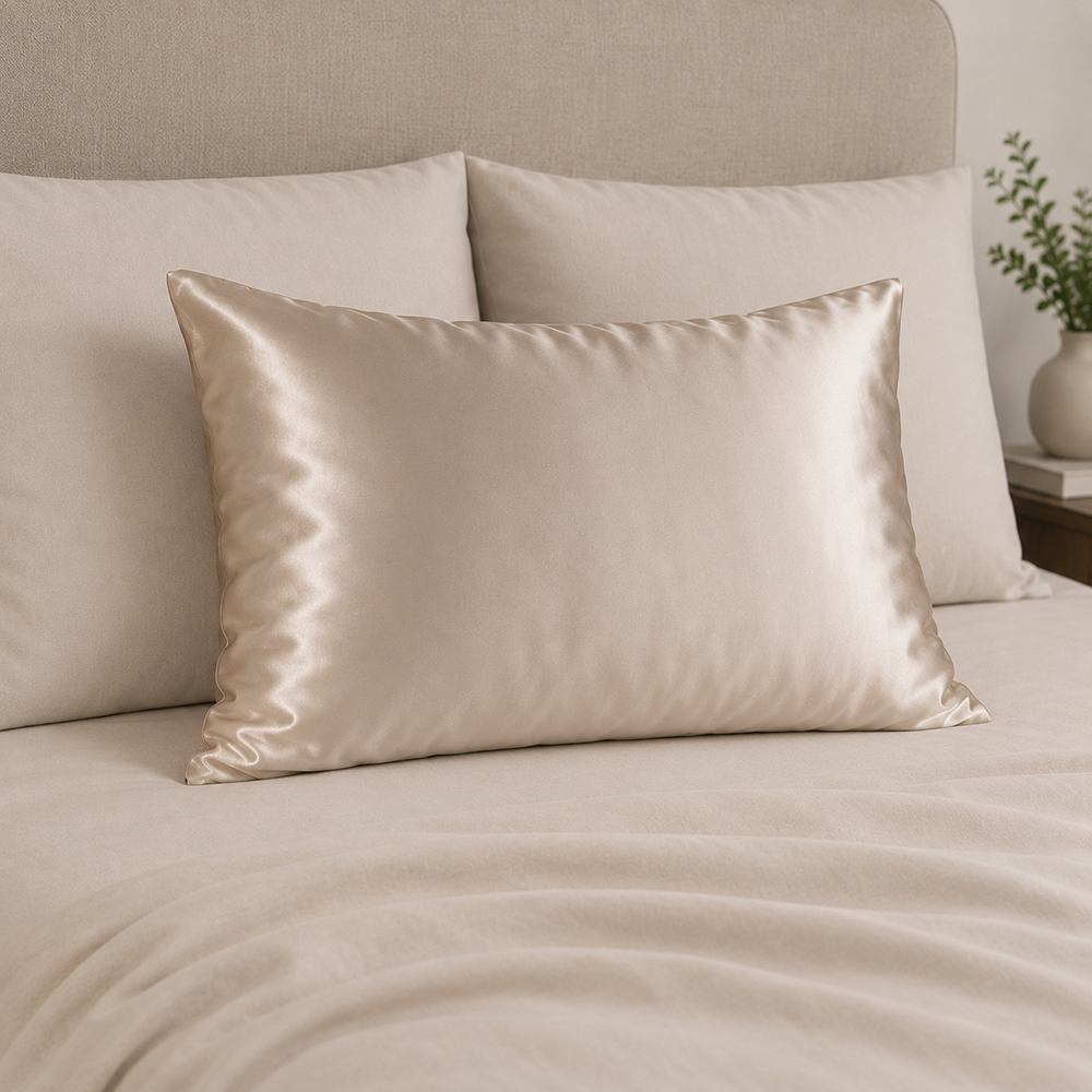 Stone Satin Pillowcase