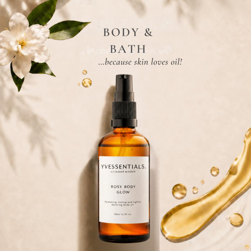 Yvessentials Blooming Body Oil for Brightening & Hydration