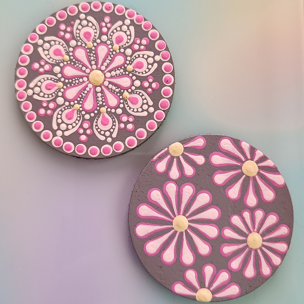 Car Cup Holder Coaster Set