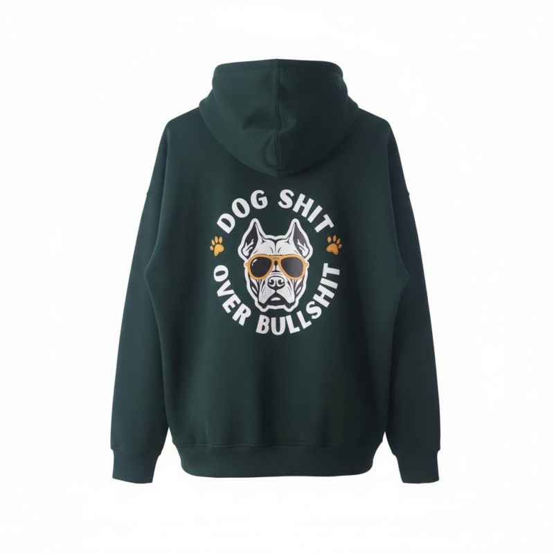Wear the Bond Adult Hoodie - Dog over BS