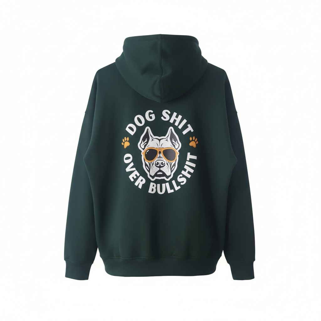 Wear the Bond Adult Hoodie - Dog over BS
