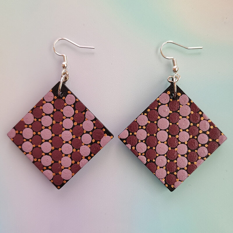 Hand-Painted Earrings