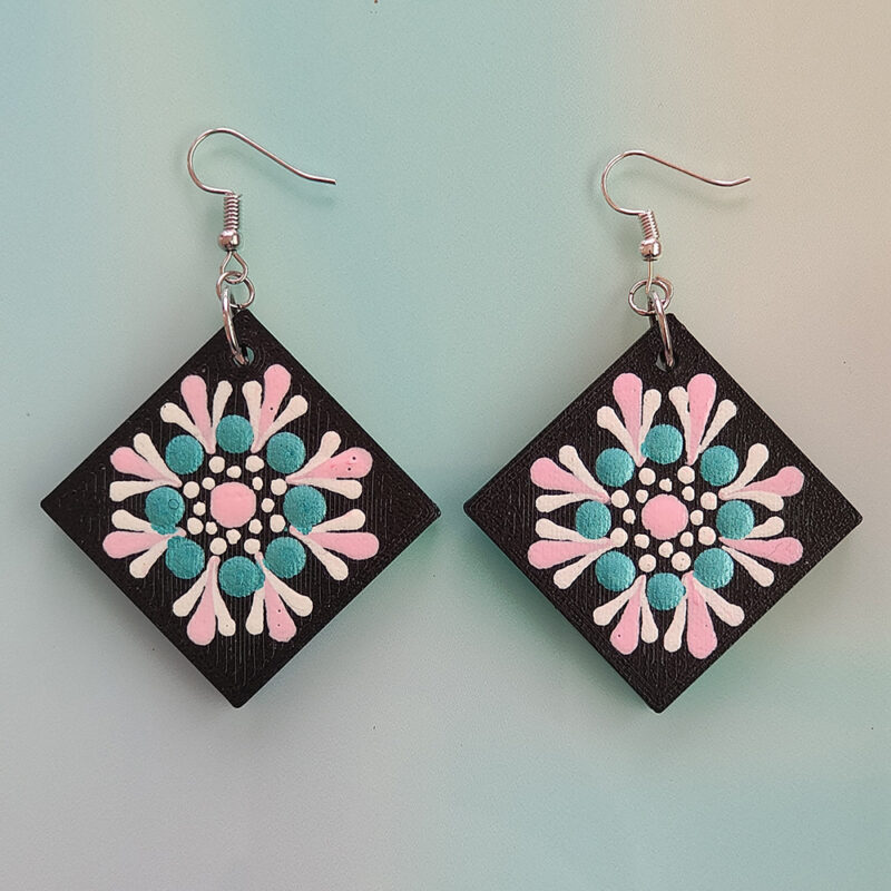 Hand-Painted Earrings