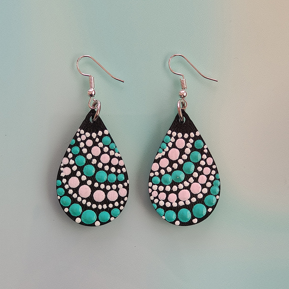 Hand-Painted Earrings