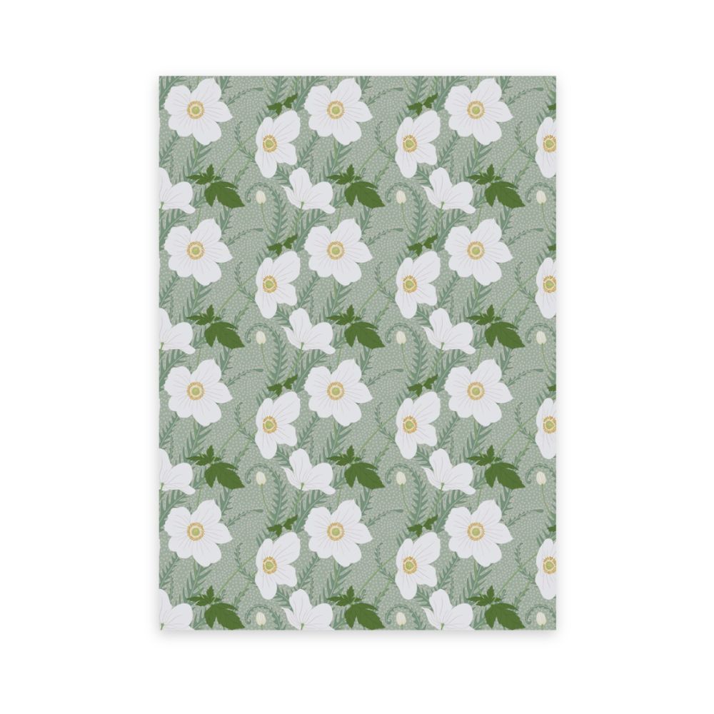Japanese Anemone Gift Wrap - Image 4