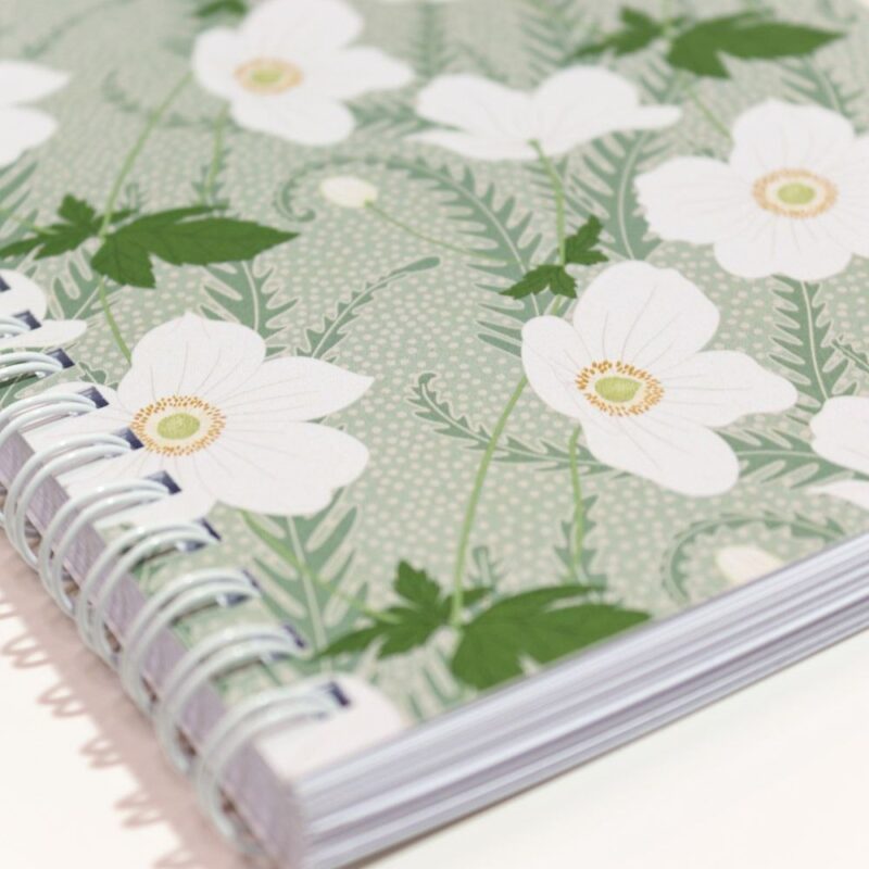 Japanese Anemone Notebook